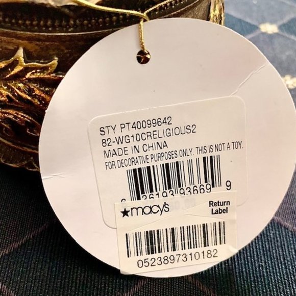 NWT GLORIOUS HOLIDAY LANE Musical Angel Snow Globe - Picture 7 of 7